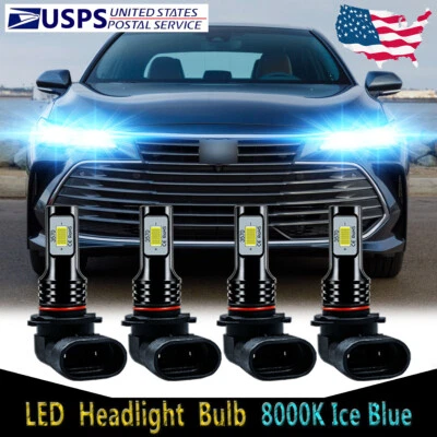 Faros delanteros LED haz alto bajo HKL para Toyota Avalon 2016-2019 4X 9005 Foto 1 de 4