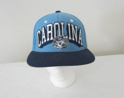 NORTH CAROLINA UNC Snap Hat Cap NC Logo Tar Heels Size Large Zephyr - Image 1 of 4