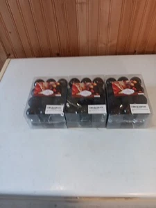 72 Black Ball Mini Ornaments For Christmas Tree Clearance Sale Set 3 Packs 0f 24 - Picture 1 of 6