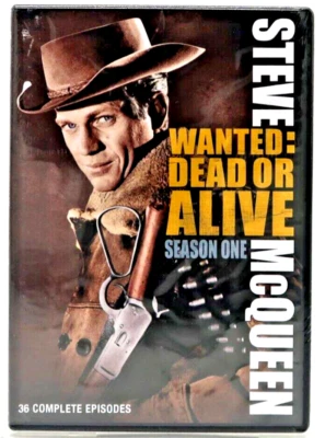 Wanted Dead Or Alive Season 1 (DVD, 4-Disc Set, 36 Episodes ) Brand New Sealed - Image 1 of 2