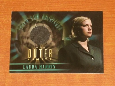 The Outer Limits CC10 LAURA HARRIS Piecework Relic Trading Card Rittenhouse 2003 - Image 1 of 2