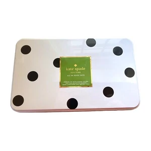 KATE SPADE LENOX ALL IN GOOD TASTE STORAGE TIN WITH 4 COOKIE CUTTERS NEW - Picture 1 of 5