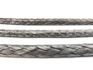 Cuerda elástica ultra baja Dyneema SK75 12 hilos plateada gris - Imagen 1 de 9