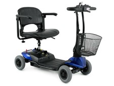 Scooter elettrico 4 ruote smontabile per anziani e disabili