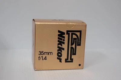 Nikon Nikkor Ai-s 35 мм f/1.4 широкоугольный объектив совершенно новый в коробке, никогда не использовался! РЕДКАЯ! - Изображение 1 из 4