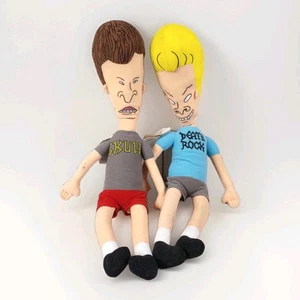 NWT Beavis And Butthead Plush Dolls TAGS 22" MTV Spencer's Plush Creations 1996 - Picture 1 of 19