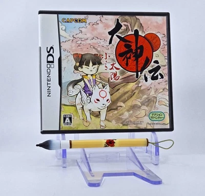 Okami Den + Limited Collector Stylus Pen Nintendo DS Okami Den Set Japan Import - Image 1 of 4