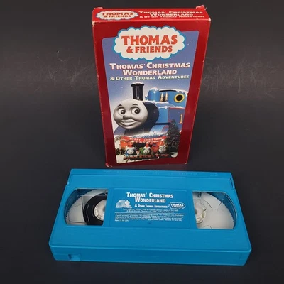 Thomas The Tank & Friends Christmas Wonderland Blue VHS Featuring George Carlin - Image 1 of 4