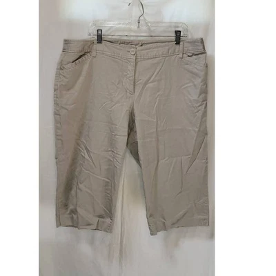 Bermudas cargo beige colección Dalia talla 18W Foto 1 de 4