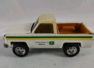 Vintage 1980's Ertl Chevy John Deere Pickup Truck 1/24 - Picture 1 of 6