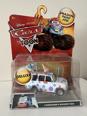 Nuevo Monster Truck I-Screamer 2010 Disney Pixar Cars TOONS Gran Fan #30 Foto 1 de 4