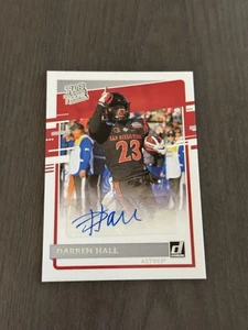 2021 Panini Chronicles Draft Picks Donruss Rated Rookie Auto DARREN HALL RC - Picture 1 of 2