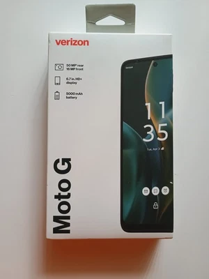 Smartphone Verizon Prepago Moto G 5G 128GB Gris Bosque - Nuevo Sellado MOTXT2513 Foto 1 de 4