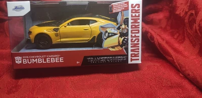 Transformers Bumblebee 2016 Chevrolet Camaro Diecast 1:32 Scale The Last Knight - Image 1 of 3