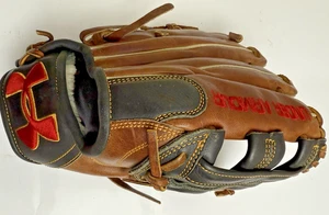 "Guante de béisbol Under Armour Pro 11 3/4"" patrón diestro cuero graso antiguo premium" - Imagen 1 de 13