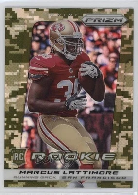 2013 Panini Prizm Rookie Target Camo Prizm Marcus Lattimore #263 Rookie RC - Image 1 of 2
