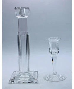 Waterford | Lot of 2: Candlesticks | Chipped - Picture 1 of 4