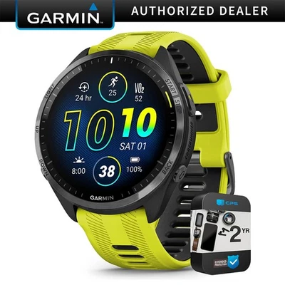 Garmin Forerunner 965 Reloj Inteligente para Correr Amplificador Amarillo y Negro + 2 Años de Garantía Foto 1 de 4