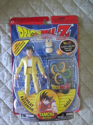 DRAGONBALL Z GREAT SAIYAMAN SAGA YAMCHA WITH PUAR IRWIN NEW SEALED RARE - Image 1 of 4