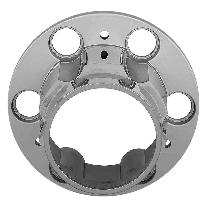 For GMC C15/C1500 Pickup 71-73 Chrome Plastic Wheel Center Hub Cap w Open Center Foto 1 de 1