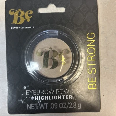Beauty Essentials Eyebrow Powder Highlighter Be Strong Travel Everyday Wear - Image 1 of 4