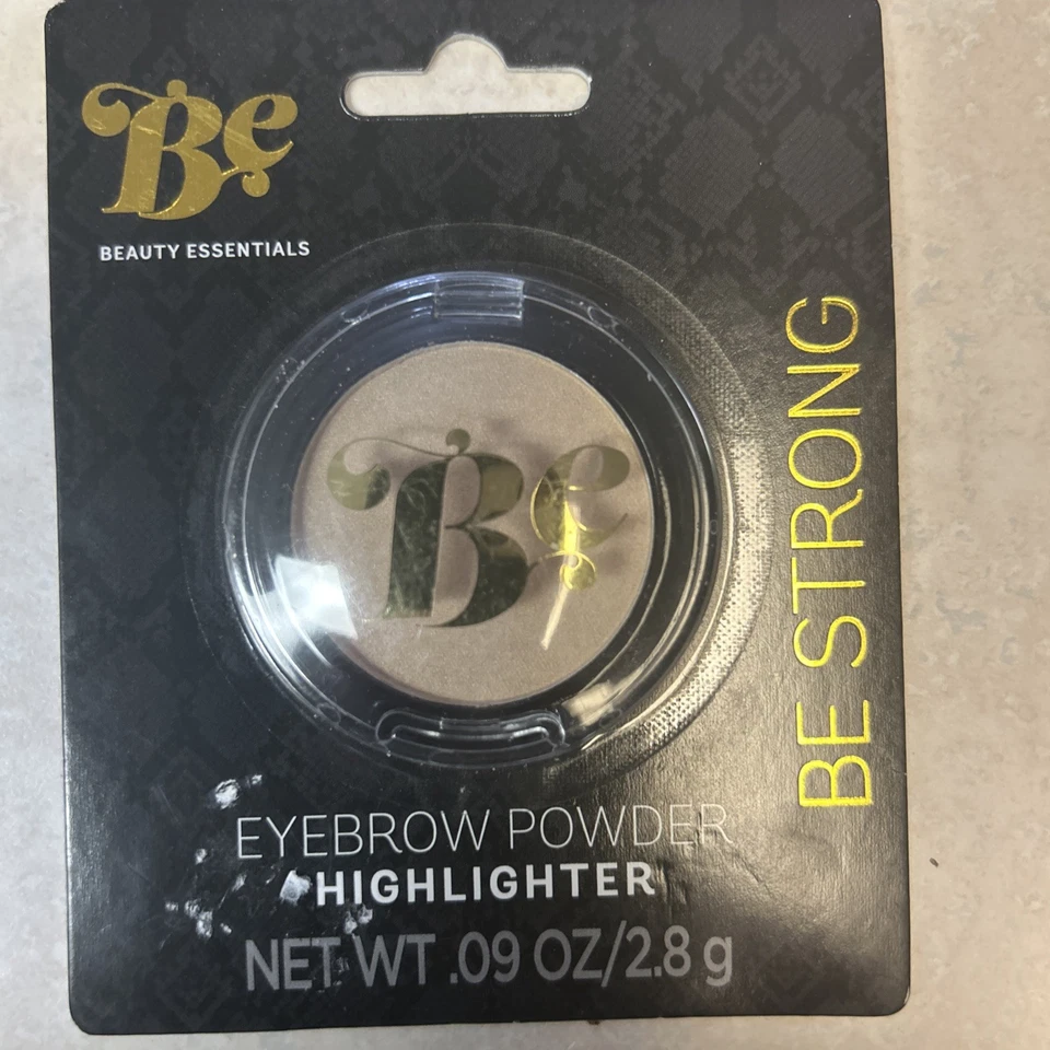 Beauty Essentials Eyebrow Powder Highlighter Be Strong Travel Everyday Wear - Image 1 of 4