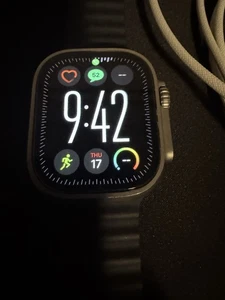 Apple Watch Ultra GPS + Cellular 49mm Titanium Case Perfect Condition - Picture 1 of 10