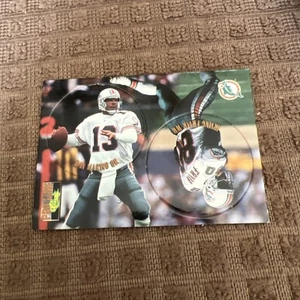 1995 Classic Pro Line Caps Irving Fryar Dan Marino #C-19 Miami Dolphins - Picture 1 of 4