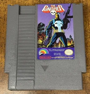 The Punisher Videojuego Nintendo NES 1991 Carro Solo Probado - Imagen 1 de 4