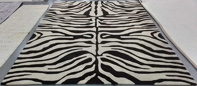 BEIGE / CHARCOAL 7'-6 英寸 x 9'-6 英寸地毯有缺陷,降价 1172791337 SOH811A-8 — 第 1/4 张图片