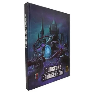 DUNGEONS OF DRAKKENHEIM HARDCOVER BOOK - Imagen 1 de 4
