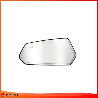 Espejo de puerta de vidrio con placa lado del conductor cromado térmico para Chevy Camaro 10-15 Foto 1 de 4