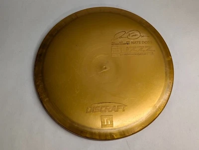 Discraft Ti BUZZZ Midrange Driver Disc Golf Titanium 178g Gold Nate Doss 3x - Image 1 of 4