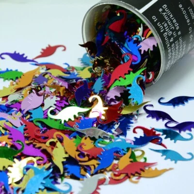 Mezcla de fiesta confeti Dino Brontosaurus - 2 piezas o 1/2 libras - ENVÍO GRATUITO (9722) Foto 1 de 4