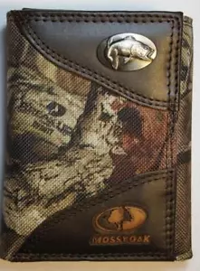 ZEP PRO Bassfisch MOOSSY EICHE tarnfarben dreifach gefaltete Geldbörse BLECHE GESCHENKBOX - Bild 1 von 7