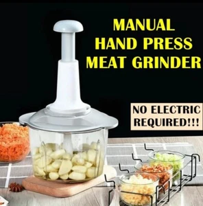 Quick Vegetable Manual Hand Chopper to Chop Hight Quality - Picture 1 of 5
