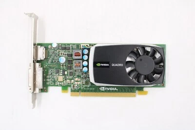 HP Nvidia Quadro 600 1GB GDDR3 PCIe DVI/DisplayPort Graphics Card 612951-001  - Image 1 of 4