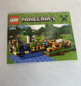 Lego Minecraft 21114 The Farm Instruction MANUAL ONLY
