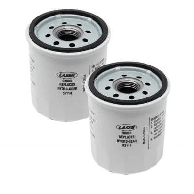 LASER 2PK Transmission Filter for Hustler 600976, 768341 Scag HG52114 Hydro Gear 52114
