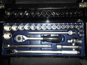ASK Profi Steckschlüssel-Set,25-Teilig,.Knarrenkasten,Werkstatt-QUALITÄT- - Bild 1 von 4