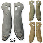 2PCS Custom Handle Scales Micarta Grips Patches for Griptilian 551 Folding Knife