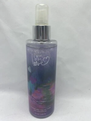 NUEVO Bath & Body Works Love Love Love Shimmer Mist Spray 8 fl oz Foto 1 de 2