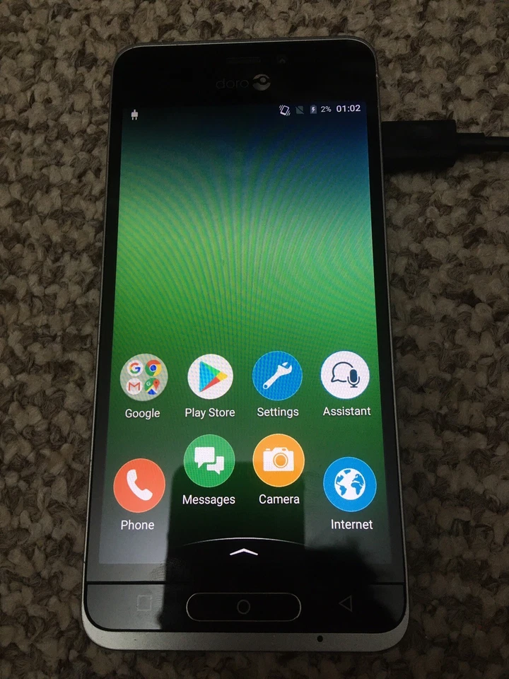 Doro 8035 4G 5" Smartphone 16GB Storage UNLocked  - Silver GB - Image 1 of 4