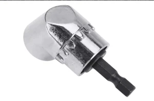 Ein 105 Grad rechtwinkliger Schraubendreher für 1/4 Zoll Sechskant-Bits, ideal für enge Räume. - Bild 1 von 5