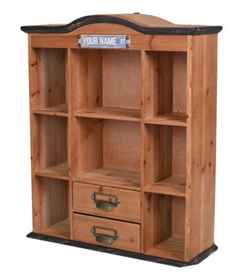 Armario de pared armario antiguo armario de farmacia armario de madera estante de pared Shabby Chic - Imagen 1 de 4