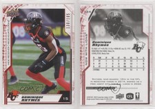 2020 Upper Deck CFL Red /165 Dominique Rhymes #134