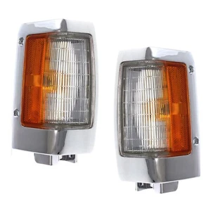 For 1995 1996 1997 Nissan Pickup Pair Front Side Marker Lights Driver and Pas... - Picture 1 of 5