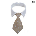 Pet Dog Cat Bow Tie Necktie Striped Pattern Puppy Wedding Party Xmas Neck Ties