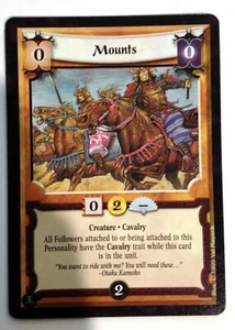 Mounts L5R Legend of the Five Rings CCG Pearl Edition - Picture 1 of 1