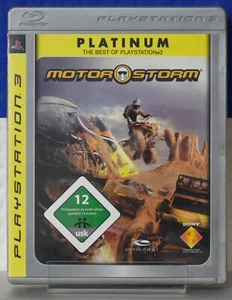 Motor Storm Plat Playstation 3 juego de carreras MUY BUENO en embalaje original e instrucciones USK 12 - Imagen 1 de 2